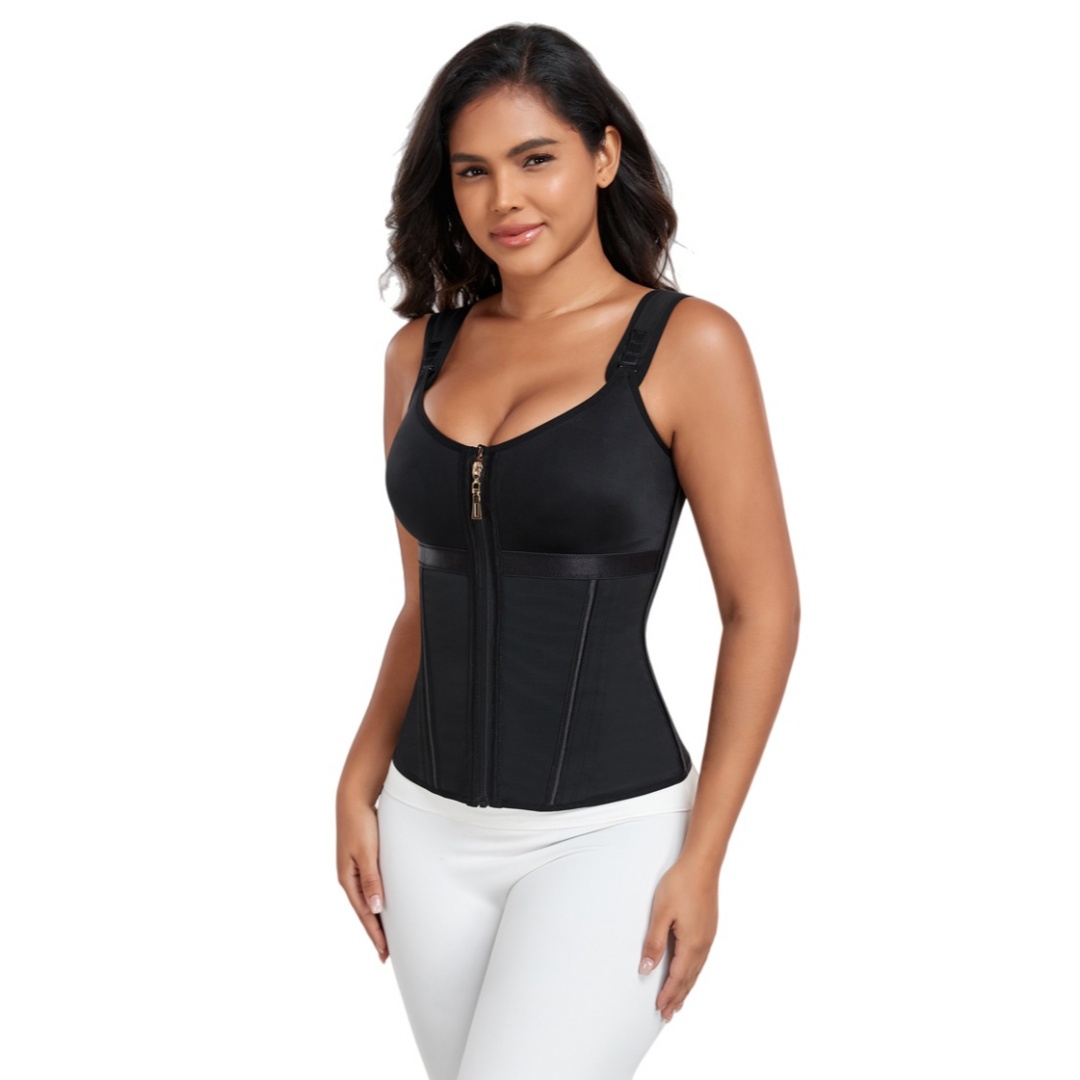Womens Waist Trainer Vest Sexy Compression Tank Top Body Shaping Corset